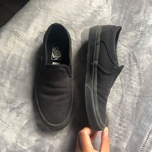 All black vans